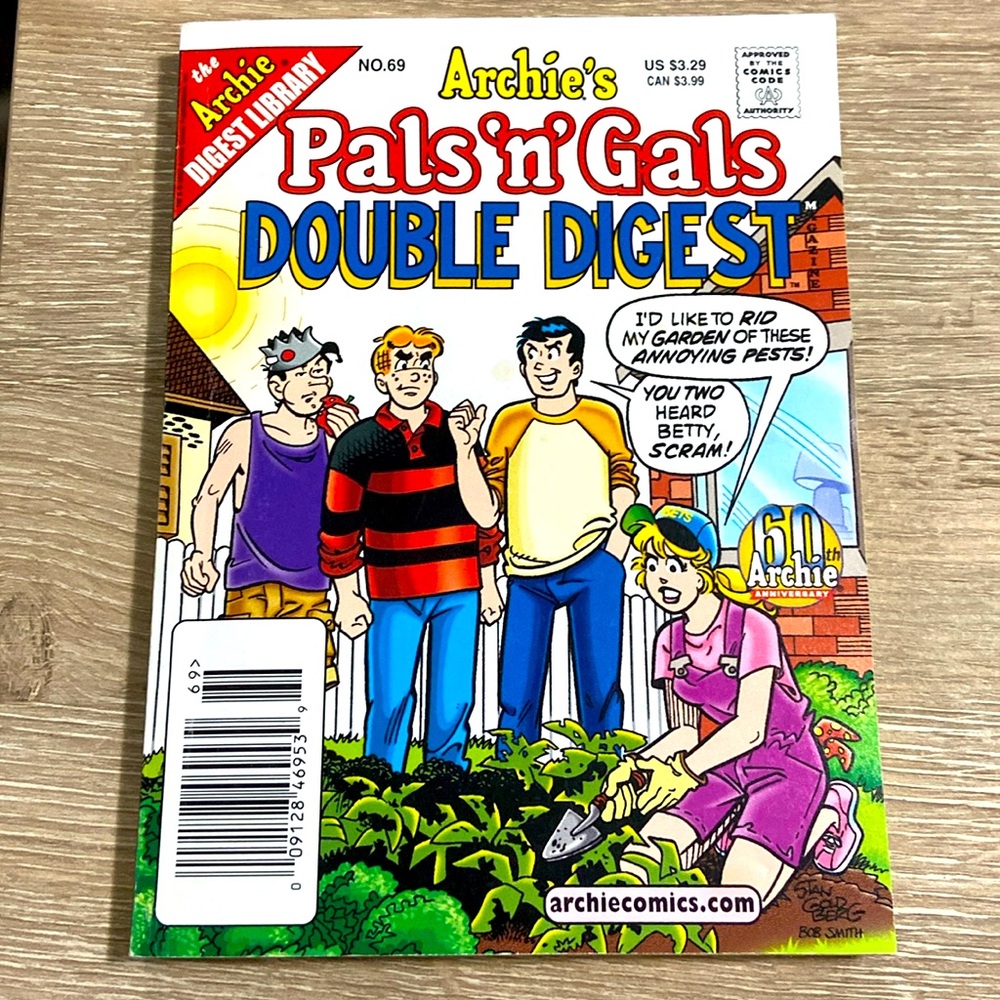 Vintage Archie’s Pals ‘n’ Gals Double Digest No. 69 Comic Book